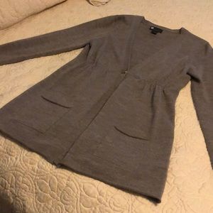 Single button cardigan